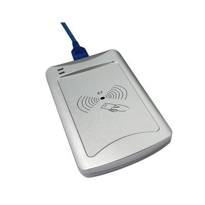 China Desktop 13.56mhz NFC USB  60mm reading distance Mifare PLUS Card Reader for sale