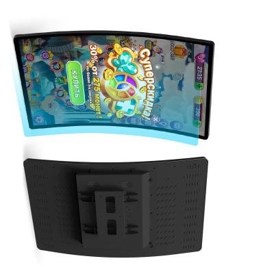 China 3M LED Lights 43 Inch C Type Compatible Curved Gaming And Casino Touch Screen for sale