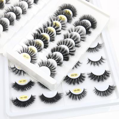 China Wholesale Naturally Thick 3d Eyelashes 25mm 3d Mink Eyelash 25mm Lashes With Eyelash Packaging for sale