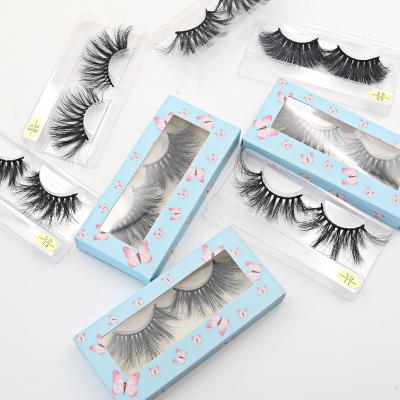 China 100% Private Label Siberian Mink Lashes 3D Mink Eyelash 25Mm Deep Real Long Lash Best 5D for sale