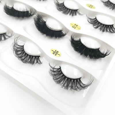 China Thick Sellers Wholesale Supplies High Quality Fake 5D Silk Mink Eyelashes With Free Eyelash Packing for sale