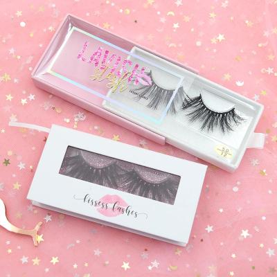 China Wholesale lashes3d seller bulk thick 3d eyelashes 18mm 25mm mink eyelash with packing box for sale