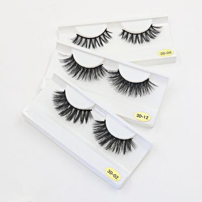 China High Quality Natural Fake 3d Mink Lashes Mink Superroot Soft Eye Lash Makeup Extension Tools With Custom Packaging for sale