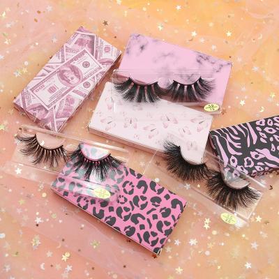 China Wholesale Thick Fake Mink Lashes 3D 5D Fake Mink Lashes Private Label Dramatic Fake Mink Eyelashes for sale