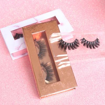 China Naturally Thick Eyelashes Magnetic Eyelash Package 5d 25mm Mink Lashes Package Private Label Custom Eyelash Packaging Box for sale