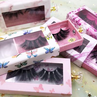 China Wholesale Custom Super Flexible Logo Printed Cardboard Paper Eyelash Packaging Box Elegant Fashion Gift for sale