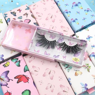 China 36 5D Mink Eyelashes Thick Handmade Styles False Eyelashes Real And Glue Eyelashes for sale