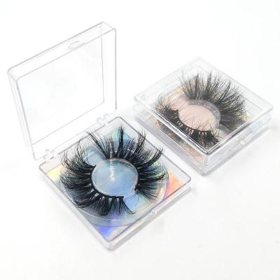 China Wholesale Naturally Thick 3D Eyelashes Full Strip Mink Eyelashes Lashes 3d Extension 25mm False Mink Eyelashes Mink Seller for sale