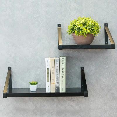 China Design Wall Mount Metal Storage Flower Rack Floating Wall Mount Wall Shelf Viable Wholesale Floating Shelf for sale