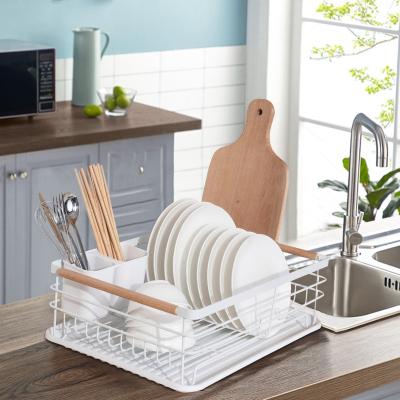 China Portable Multi-Function Dish Rack Kitchen Household Cupboard Drain Dish Rack Viable for sale