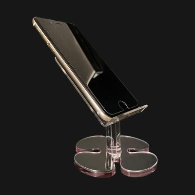 China Durable Acrylic Mobile Phone Stand Desktop Mobile Phone Display Stand Cell Phone Holder for sale