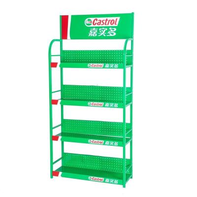 China Universal Metal Adjustable Shelf Test Tube Tire Storage Poster Display Rack 40KG/layer for sale