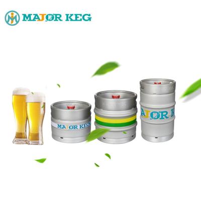 China German DIN beer 50l standard 30l empty 20 liter stainless metal drum beer keg barrels for sale