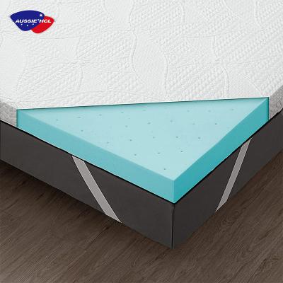 China Foldable Australian Twin Gel Topper Mattress Full Foam Inch Memory Colchon Queen Queen Sleep King Best Factory Double Well Mattress Top for sale