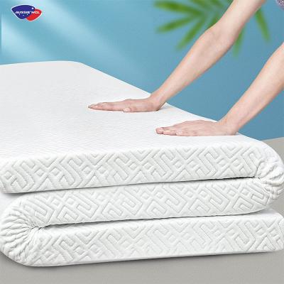 China Foldable Best Quality Roll In Size Well Customized Memory Gel Foam Mattress Topper Sleeping Box Mattress for sale