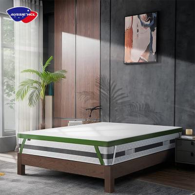 China Foldable Twin Queen King Double Best Factory AUSTRALIAN Roll Sleeping Well Full Mattress Gel Memory Foam Mattress Topper for sale