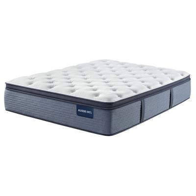 China Factory Supply Euro Top King Queen Full Size Foldable Foam Pocket Spring Hotel Bed Mattress In A Box for sale