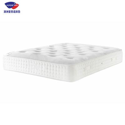 China North America Luxury King Queen Fabric Foldable Cool Mattress Thicken 12 Inch Pocket Coil Latex Spring Memory Foam Comfortable Mattress for sale