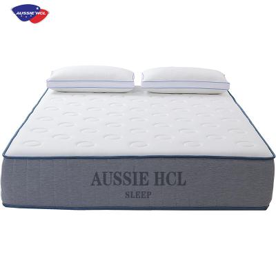 China Foldable Roll In Box 10 Inch Gel Memory Foam Mattress With Pocket Springs Individual King Hybrid Mattress for sale