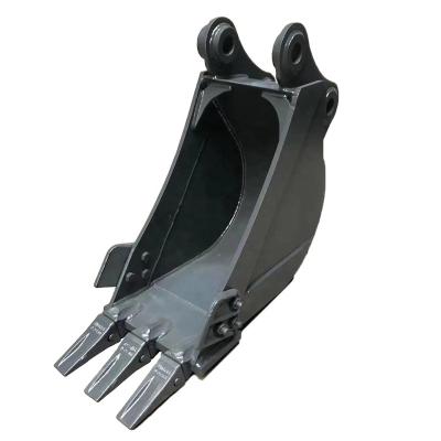 China Excavator Mini Excavator GET Parts Bucket 0.25CBM Earth Bucket Type For Excavator Ground Engaging Tools for sale