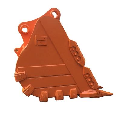 China Excavator Heavy Duty Excavator Bucket Rock Type 1.0 CBM 1.2CBM Ground Engaging Tools For Construction Machinery for sale