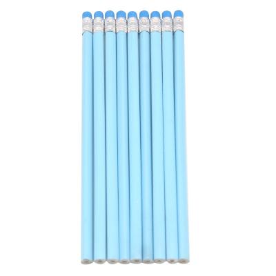 China office & School Pencil Manufacturer Direct Sales 50 Pcs Macaron Colors Standard Triangle Handle HB Pencils With Eraser Toppers for sale