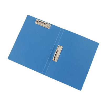 China Office School Stationery Customized Plastic Clip Files A4 Folder Office Stationery for sale