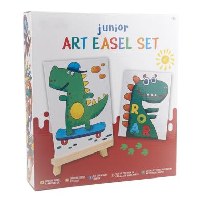 China Wholesale 11 Pcs Easel Junior Kids Art Paint Easel Set for Painting for sale