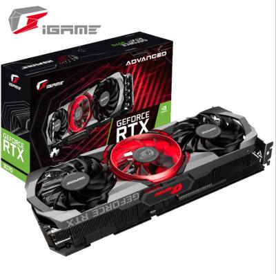 China Good Condition iGame RTX3070 Workstation Used Colored Graphics Cards For Game 2nd Hand GDDR6 Non LHR Colored Graphics Cards RTX3070 for sale