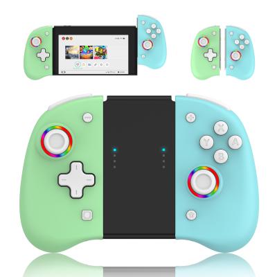 China VIBRATION MOTOR Factory Supply Dual Shock Game Remote Controller For Switch Platform Multi Color Vibration Tooth Blue Controller For Switch for sale