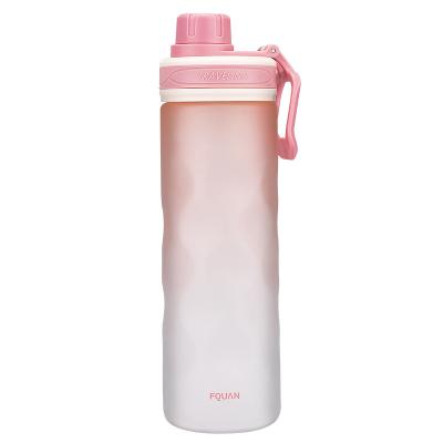 China Viable 400ml Water Bottle With Handle 500ml Protein Shaker Bottle With Mixer Balls 650ml Shaker Cup for sale