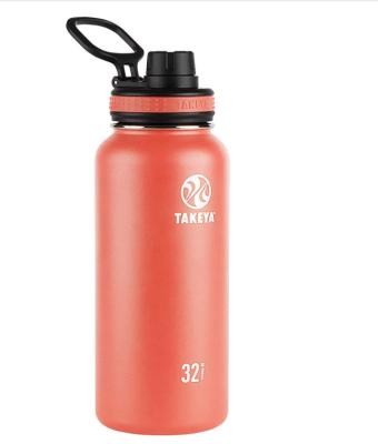 China Sustainable Insulated Stainless Steel Water Bottle with Straw Lid, 32 oz, Blush Amazon Success for sale