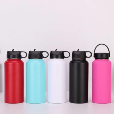 China New Viable 32oz Vacuum Flask Bottle Stainless Steel Water Bottles for sale