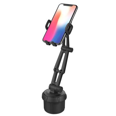 China 360 Degree Rotating Promotional Wholesale Cup Holder Suction Gifts Car Mobile Phone Mount For 3.5-5.5 inch Smartphone for sale