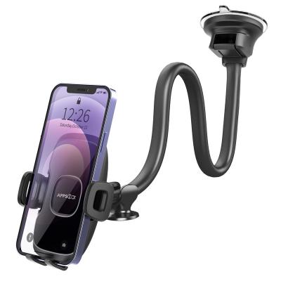 China Adjustable Mobile Phone In Car Mobile Phone Suction Cup Universal Cell Phone Holder Stand for sale