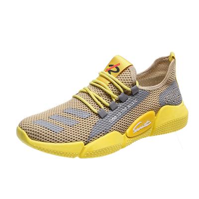 China Wholesale Fashion Trend Mens Breathable Sports Shoes Flight Running Soft Comfortable Basketball Shoes for sale