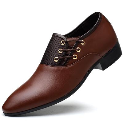 China Light factory direct new men's leather casual shoes best quality men's business leather shoes casual shoes for sale