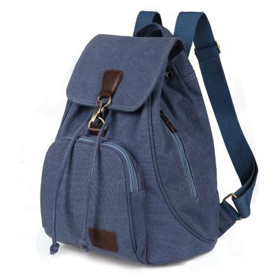 China Waterproof 2021 wholesale custom retro canvas backpack usb rucksack backpack bags for men for sale