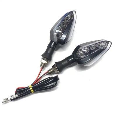 China ABS Mini Indicators Led Turn Signal Flexible Flowing Front Rear Cold Light For Honda Yamaha Motorcycle Part for sale