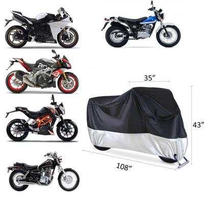 China Warterproof.UV Defense.snow Protection Universal Sun Protection Motorcycle Bicycle Cover Motorcycle Bicycle Oxford Waterproof UV Cover With Keyholes Tearproof for sale