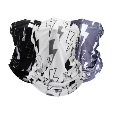 China New Summer Breathable Sunscreen Ice Bandana Men And Women Magic Bandana Silk Breathable Recycling Mask for sale