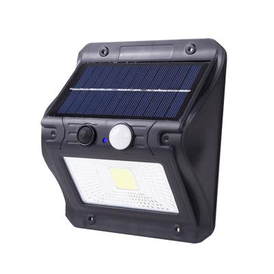 China Outdoor Garden COB Garden Lamp With Motion Sensor IP65 8W Waterproof Wireless Solar LED Wall Light For Home for sale