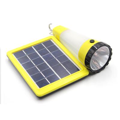 China Cheap price 2W solar panel home portable outdoor use led lantern offgrid solar power system camoing home for sale