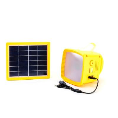 China FM Portable Home Portable Radio Charger Phone Light Emergency Torch Solar Lantern Built-in Outdoor Waterproof for sale