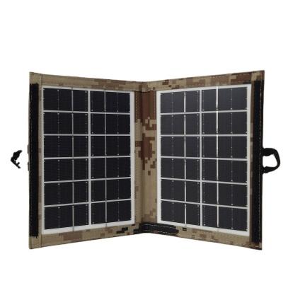 China Folding portable solar panel pack 6v 7w PET can charge all usb 5v debices 10*16.5cm*2 for sale