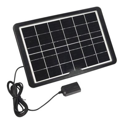 China USB Fast Easy Delivery Mini Solar Mobile Charger Portable Silicon 6V 8W Monocrystalline Solar Panel For Home 28x20x3cm for sale