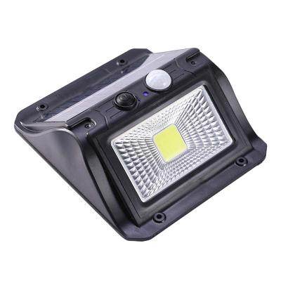 China Outdoor 8W Garden Wall Light With IP65 Waterproof Motion Sensor Radio Led Solar Lamp for sale