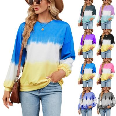 China custom apparel Jumper Oversize Custom Prints Sweatshirt 2023 Anti-wrinkle Logo Sweatshirt Cotton Fleece Women Crewneck Sweater for sale