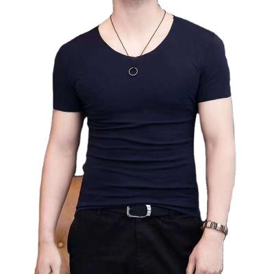 China Best Price Safety Quality Men's Modal Cotton QUICK DRY Seamless V-Neck Vest Resile Adult Clothing for sale