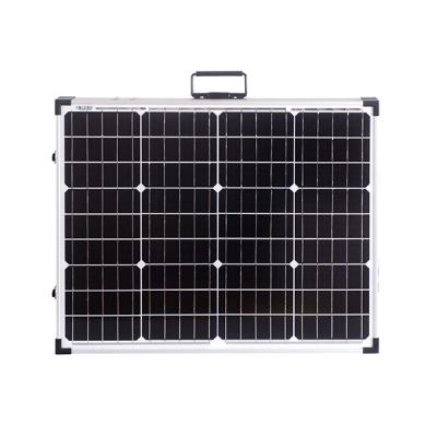 China 100W  IP65 12v 7.64A Folding Solar Panel Mono Solar Panel For Camping for sale